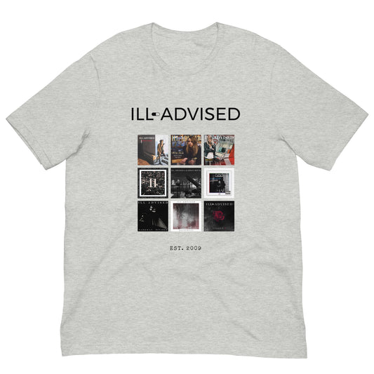 ILL-ADVISED Greatest Non-Hits Gray T-Shirt